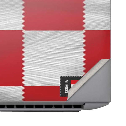 Croatia Soccer Flag HP ZBook Fury 16 G10 Skin